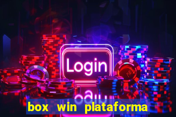 box win plataforma de jogos